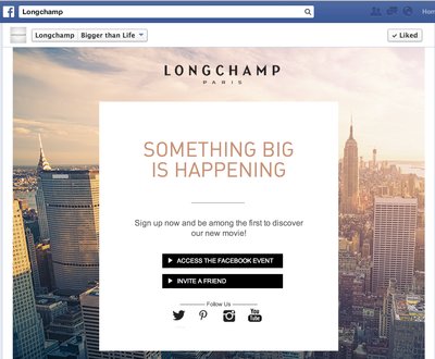 Facebookteaser Longchamp